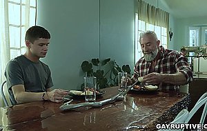 Dylan Hayes gets assfuck with his stepdad Lance Charger