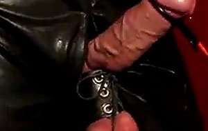 Huge hands free cum shot w tight balls electro stimulation