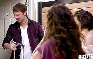 Big tits Arabelle Raphael loves dick but she enjoyed and babes wet pussy