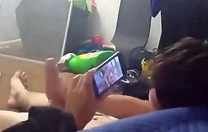 Best friend lets me recored him jo, as seen in video