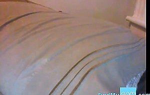 Black chick playing with pussy on webcam