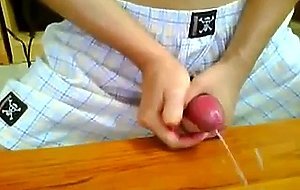 wank on the table