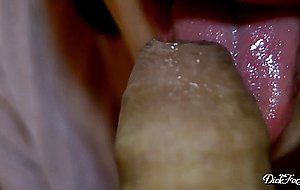 Dickforlily, amazing tongue studies my foreskin-day