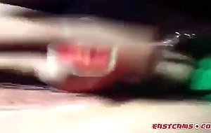 Cute Chinese girl squirting masturbation using toy!