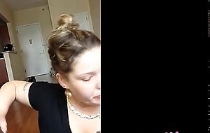 Latina sucking bbc