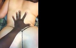 Huge ass amateur girl taking BBC