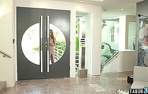 Anal addict busty redhead MILF stepmother Lauren Phillips seducing stepson