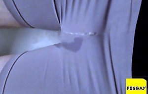 me pissing in my running shorts