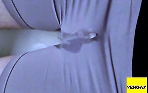 me pissing in my running shorts