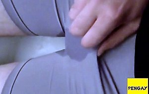 me pissing in my running shorts