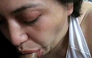 Beautiful young prostitute sucks my dick sucks my balls licks my ass makes me cum she swallows it