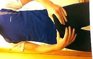 Danish Boy - Fit guy wearing bike gear, jerk-off and cum