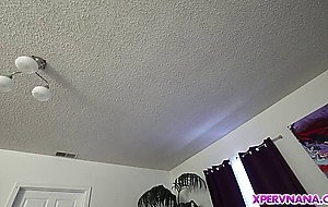 Stepgrandma interrepts Corra while she sucks her stepgrandsons cock