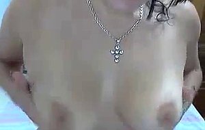 Sexy Colombian lady showing off her beauty