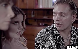Perverted family movie to remember by hot teen and stepmom Syren De Mer