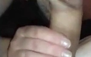 Milf slut sucks dick with cumshot in her mouth, she swallows all your juice