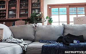 Pierce Paris give teen Johnny Moon a good rimjob