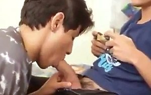Sucking when he play