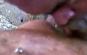 Bearded daddy blow job