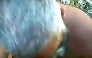 Bearded daddy blow job