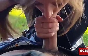 Outdoor Blowjob- 7