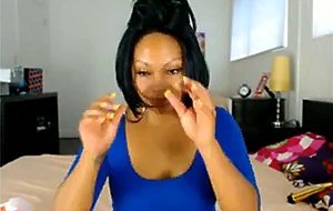 Very Very Hot Big Booty Ebony Masturbating