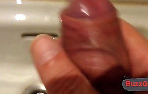 Four uncut foreskin cumshots compilation