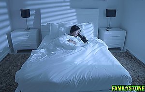 Stepmom finds her stepdaughter Bianca masturbating with her vibrator