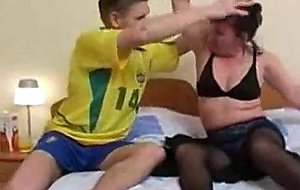 Russian mature room service