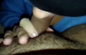 Handjob made by a girl