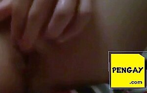 Twink fingers their tight ass