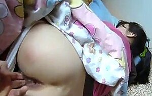 cumming on Asian girlfriend