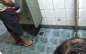 cruising...Men's room of the street corner pt1