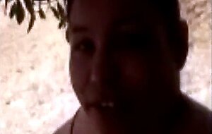 horny arab woman outdoor