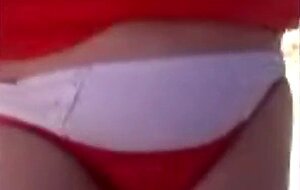 horny arab woman outdoor
