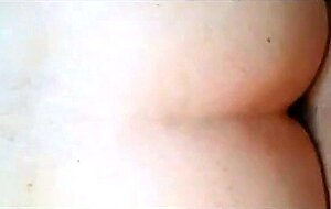 My boyfriend fuck my ass and cum inside