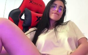 Horny Arab College Student Masturbating and Fingering