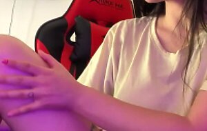 Horny Arab College Student Masturbating and Fingering