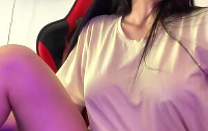 Horny Arab College Student Masturbating and Fingering