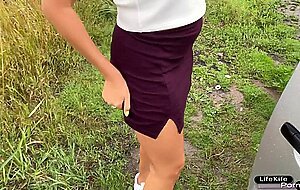 Lifekife, i give a talkative slut a ride for sex in th