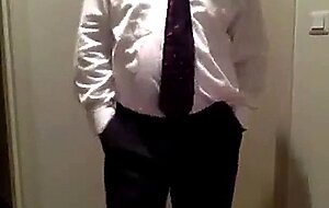 Daddy strips on webcam