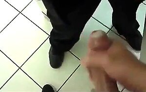 bathroom cock play with stranger