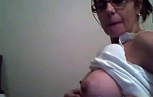 Slut girl show nipples in the office (Madame Butterfly)