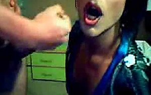 Amateur teen cd sucks cock