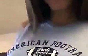 Cheerleader fucks and sucks and web cam