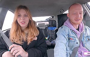 Milfetta, a village hitchhiker girl pays for his fare in kind