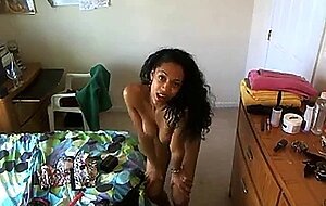Webcam Girl - Nipple & Pussy Close-Up, Tits in Full View