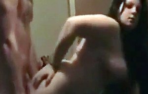 Chick with amazing jumbo juggs gets screwed