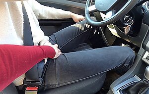 Raw allure, wife wants to fuck in the car and rides my intense cock for a beautifull and wet