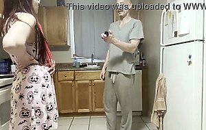 Step dad catches step daughter out late drinking, he wont tell step mom if she lets him use